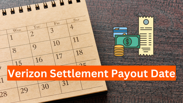 verizon settlement payout date