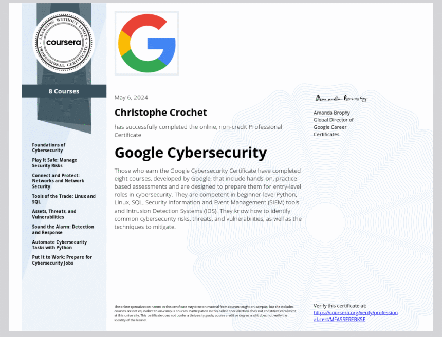 Is the Google Cybersecurity Certification Worth It? A Deep Dive