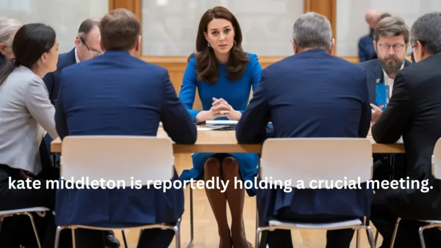 Kate Middleton Is Reportedly Holding a Crucial Meeting