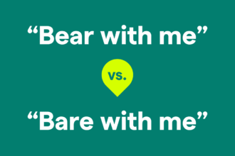 What "Bear With Me" Means and How to Use It Correctly