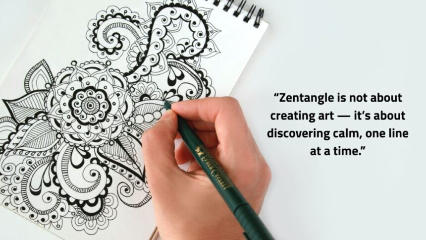 Discovering the Calm of Zentangle Patterns