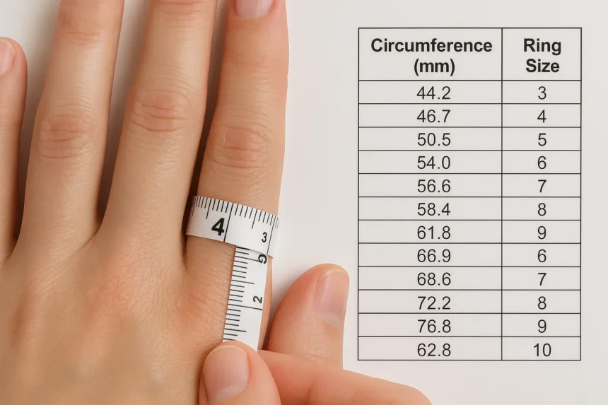 How to Measure Ring Size: A Simple Guide