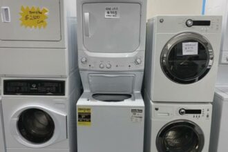 ge stackable washer and dryer