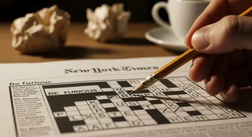 Be Furious NYT Crossword: Your Ultimate Guide
