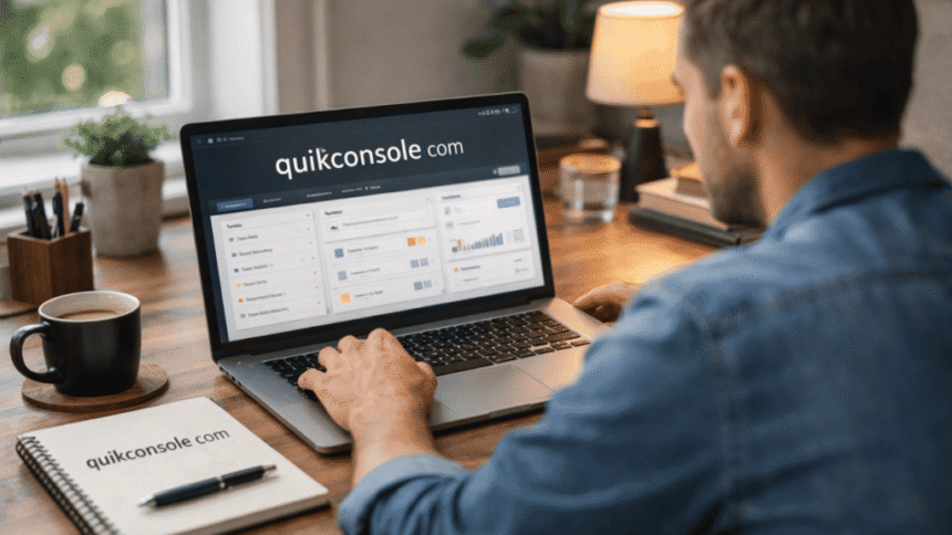 How to Get Started with quikconsole com