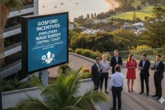 gosford incentives employers wage subsidy central coast