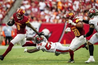 Washington Commanders vs Tampa Bay Buccaneers Match Player Stats