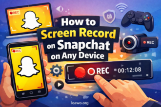 How to Screen Record on Snapchat on Any Device