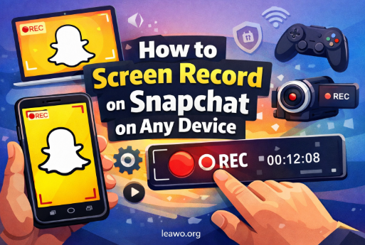 How to Screen Record on Snapchat on Any Device