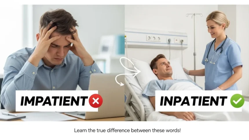 Inpatient or Impatient: Understanding the Key Differences