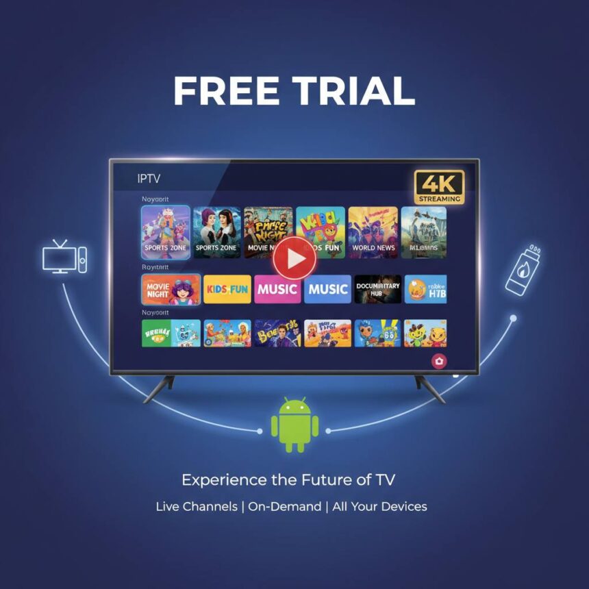 IPTV free trial 2026: Best Services & 4K Streaming Test Guide