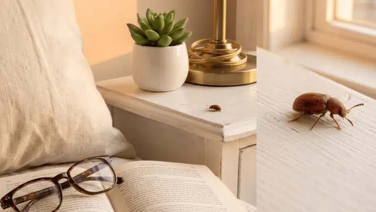 common house small brown bugs