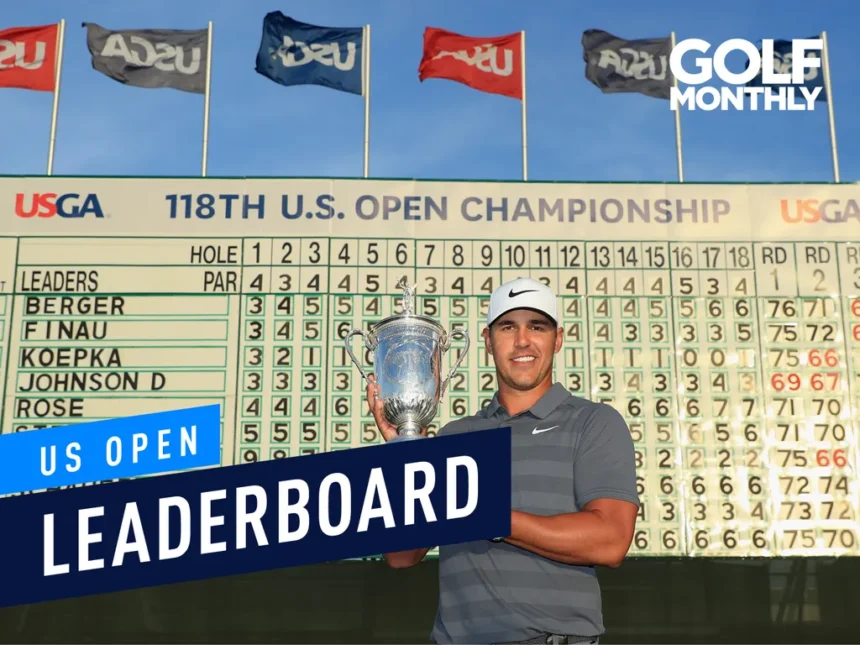 us open leaderboard