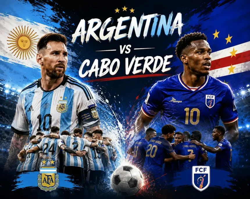 Argentina vs Cabo Verde