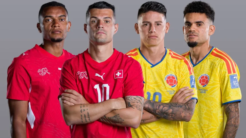 Switzerland vs Colombia