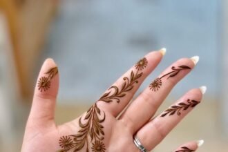 Beginner cute simple mehndi designs for front hands