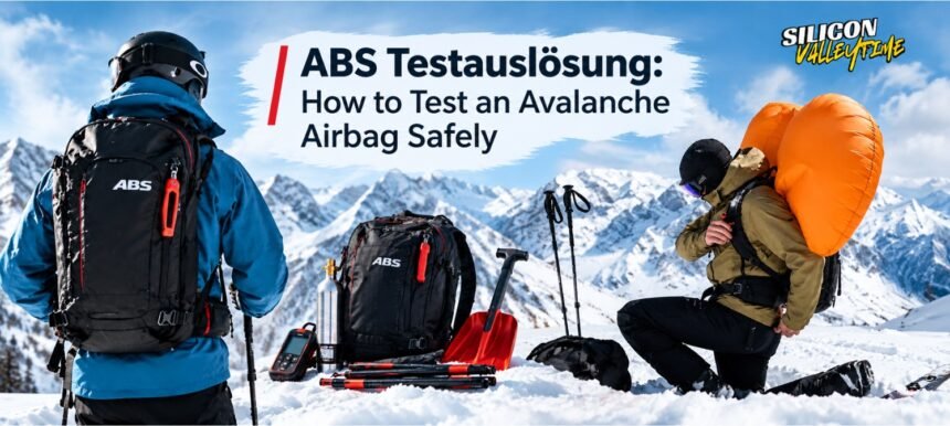 ABS Testauslösung: A Safe Guide to Testing an Avalanche Airbag