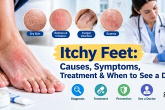 Itchy Feet: Causes, Symptoms, Treatment & When to See a Doctor
