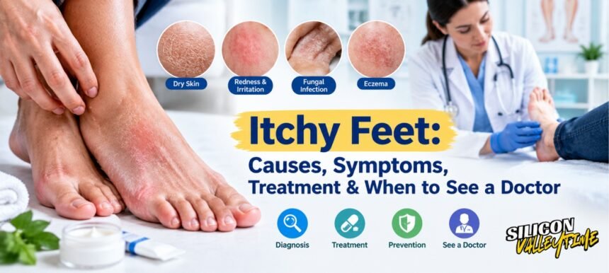 Itchy Feet: Causes, Symptoms, Treatment & When to See a Doctor