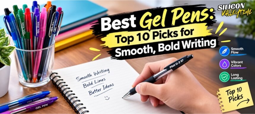 Best Gel Pens_ Top 10 Picks for Smooth, Bold Writing