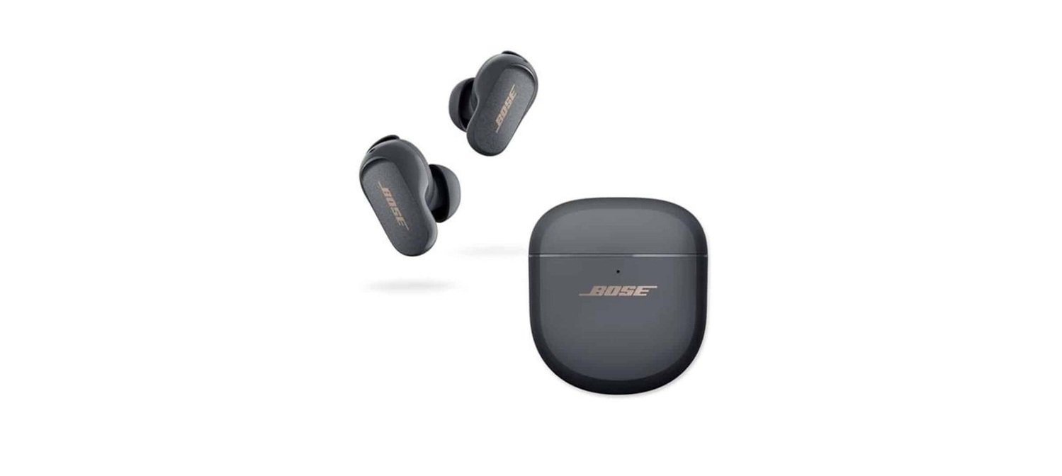 Bose QuietComfort Earbuds II with charging case