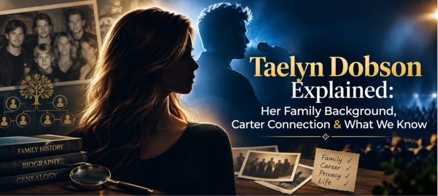 Who is Taelyn Dobson Explained? Her Family Background, Carter Connection & What We Know
