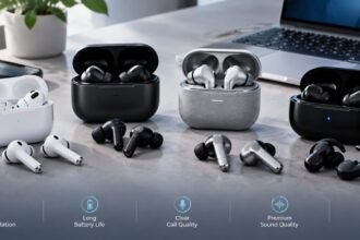 Wireless earbuds and charging cases compared for sound quality, noise cancellation, battery life, and value under $200.