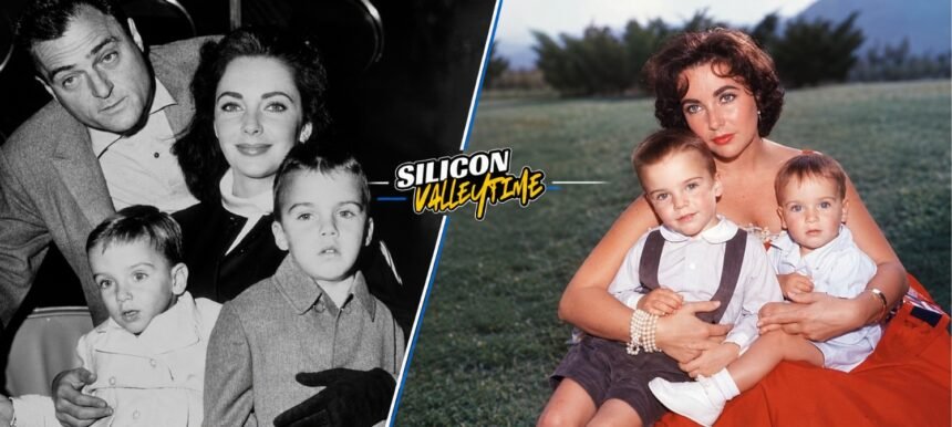 Christopher Wilding family tree showing parents Michael Wilding and Elizabeth Taylor and brother Michael Jr.