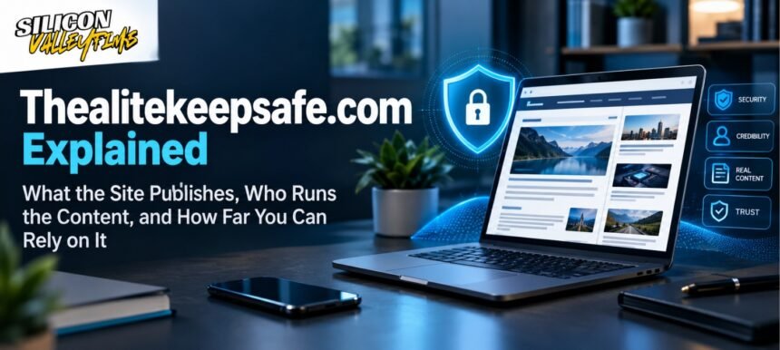 Thealitekeepsafe.com website review covering content, authors, privacy, and safety