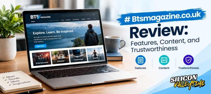 Btsmagazine.co.uk review covering website content, features, and trustworthiness.