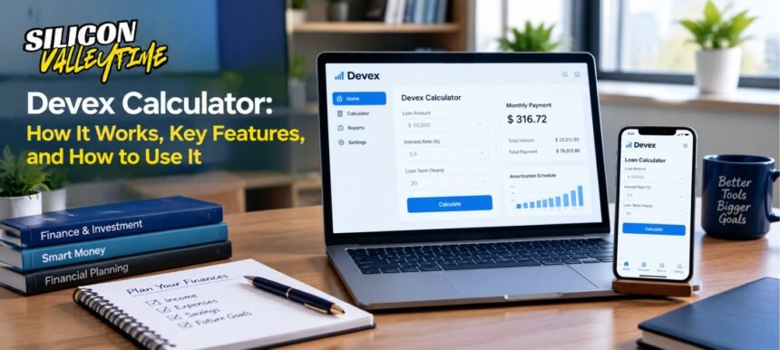 Devex calculator guide explaining how to check calculation inputs, formulas, and results