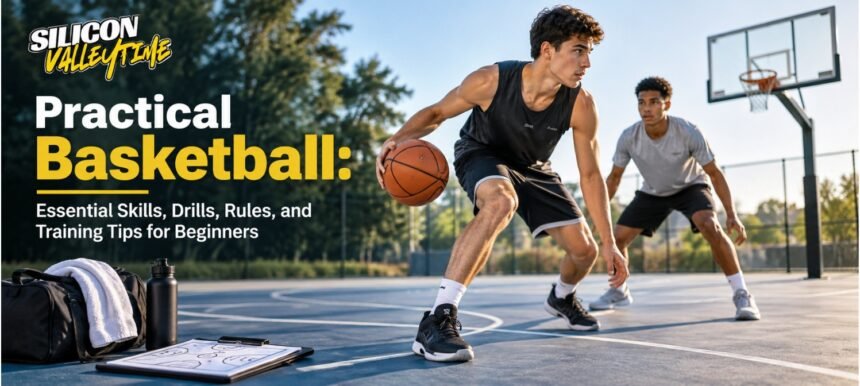 Practical basketball training drills for dribbling, shooting, passing, and defensive skills.
